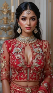 red blouse design 35