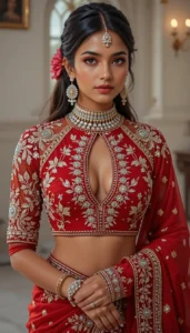 red blouse design 52