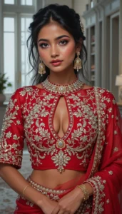 red blouse design 63