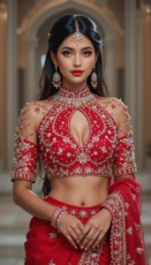 red blouse design 68