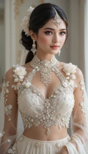 Latest White Blouse Designs 109