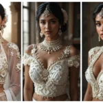 Latest White Blouse Designs | Top 100+ White Embroidery Blouse for Designers, Tailoring & Boutique 137 Latest White Blouse Designs