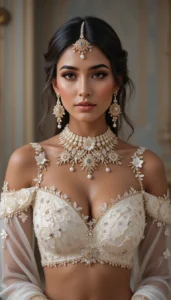 Latest White Blouse Designs 44