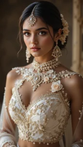 Latest White Blouse Designs 72