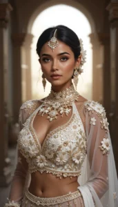 Latest White Blouse Designs 91