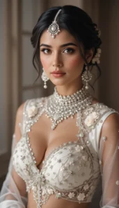 Latest White Blouse Designs 93