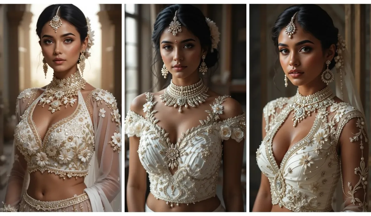 fafsa 6 Latest White Blouse Designs