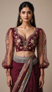 Puffy Sleeve Puff Hand Blouse 65