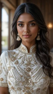 blouse mirror work designs 78