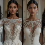 boat neck dress design