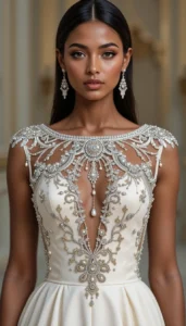 easy embroidery designs blouse design boat neck 12