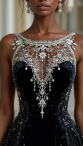 easy embroidery designs blouse design boat neck 23