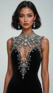 easy embroidery designs blouse design boat neck 44