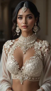 lLatest White Blouse Designs 80