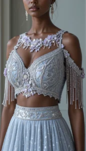 off shoulder blouse design 7