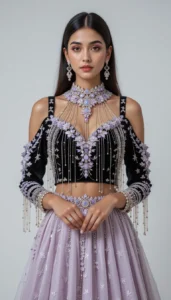 off shoulder blouse design 97