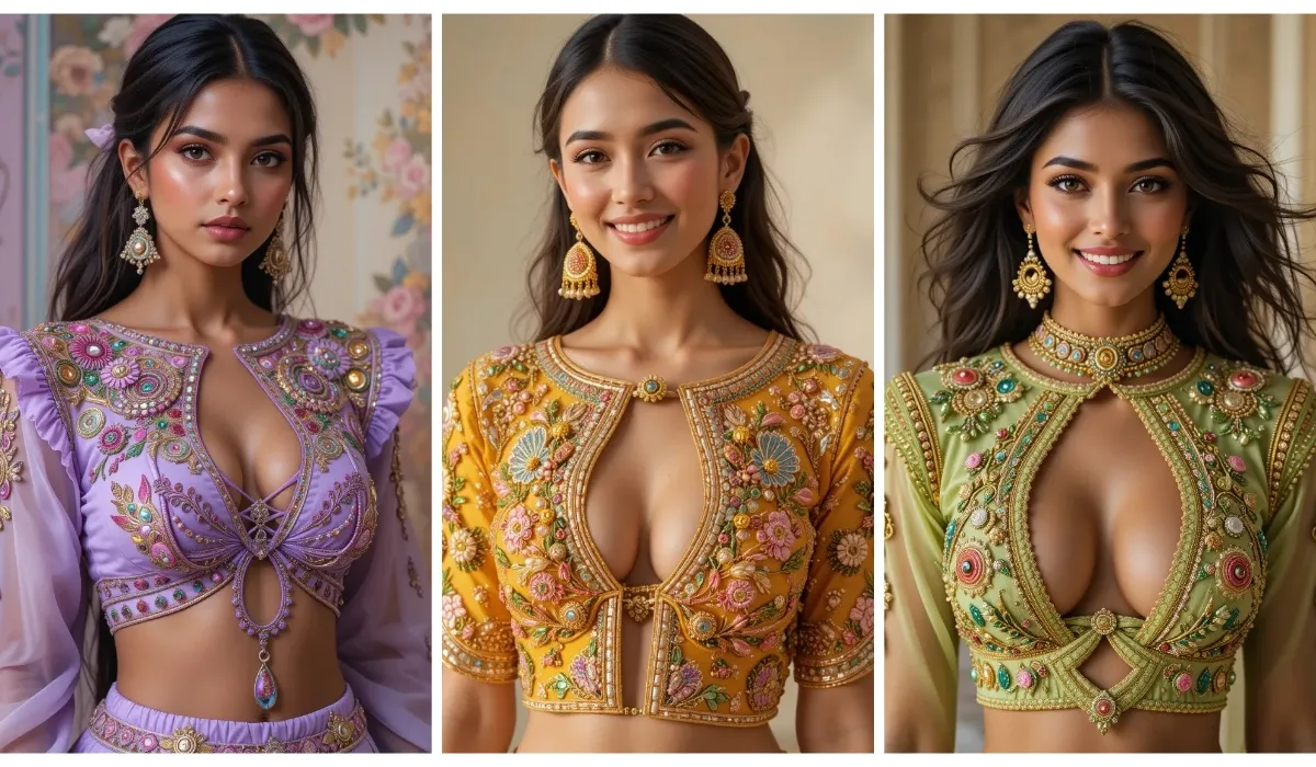 papa don't preach blouse ideas for lehenga