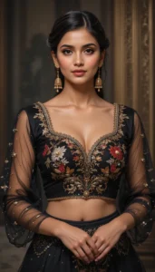 thread embroidery blouse designs 108