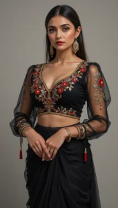 thread embroidery blouse designs 112