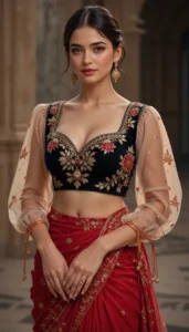 thread embroidery blouse designs 114