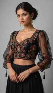 thread embroidery blouse designs 116