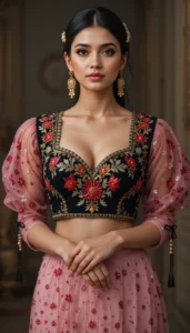 thread embroidery blouse designs 123