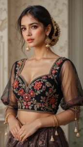 thread embroidery blouse designs 128