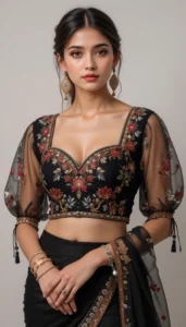 thread embroidery blouse designs 131