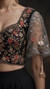 thread embroidery blouse designs 137