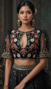 thread embroidery blouse designs 20