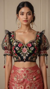 thread embroidery blouse designs 27