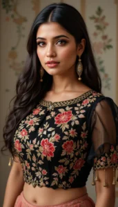 thread embroidery blouse designs 59