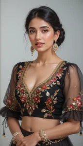 thread embroidery blouse designs 62