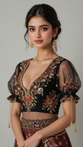 thread embroidery blouse designs 65