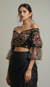 thread embroidery blouse designs 84