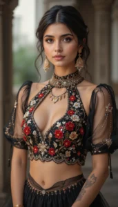 thread embroidery blouse designs 90