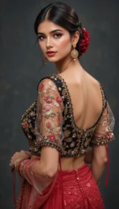 thread embroidery blouse designs 93