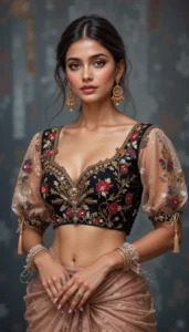 thread embroidery blouse designs 99