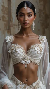 designer blouse white artificial intelligence 202