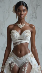 designer blouse white artificial intelligence 210