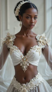 designer blouse white artificial intelligence 215