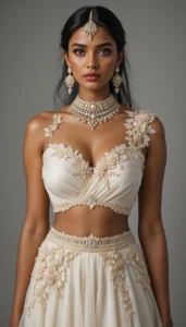 designer blouse white artificial intelligence 239