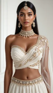 designer blouse white artificial intelligence 240