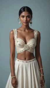 sweetheart neckline blouse ai embroidery 13
