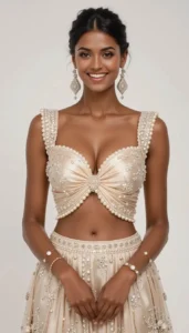 sweetheart neckline blouse ai embroidery 16