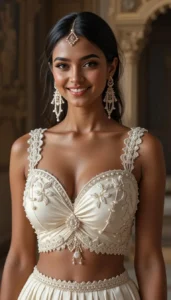 sweetheart neckline blouse ai embroidery 17