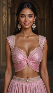 sweetheart neckline blouse ai embroidery 20