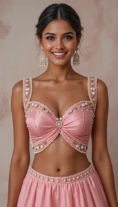 sweetheart neckline blouse ai embroidery 24