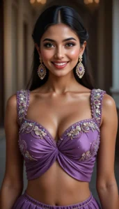 sweetheart neckline blouse ai embroidery 41