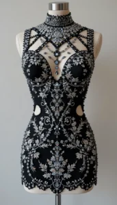 Ai Technology Images womens bodycon dress 242